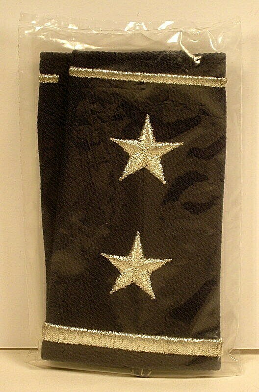 US Air Force Major General Male Epaulet Soft Shoulder Boards Marks Pair