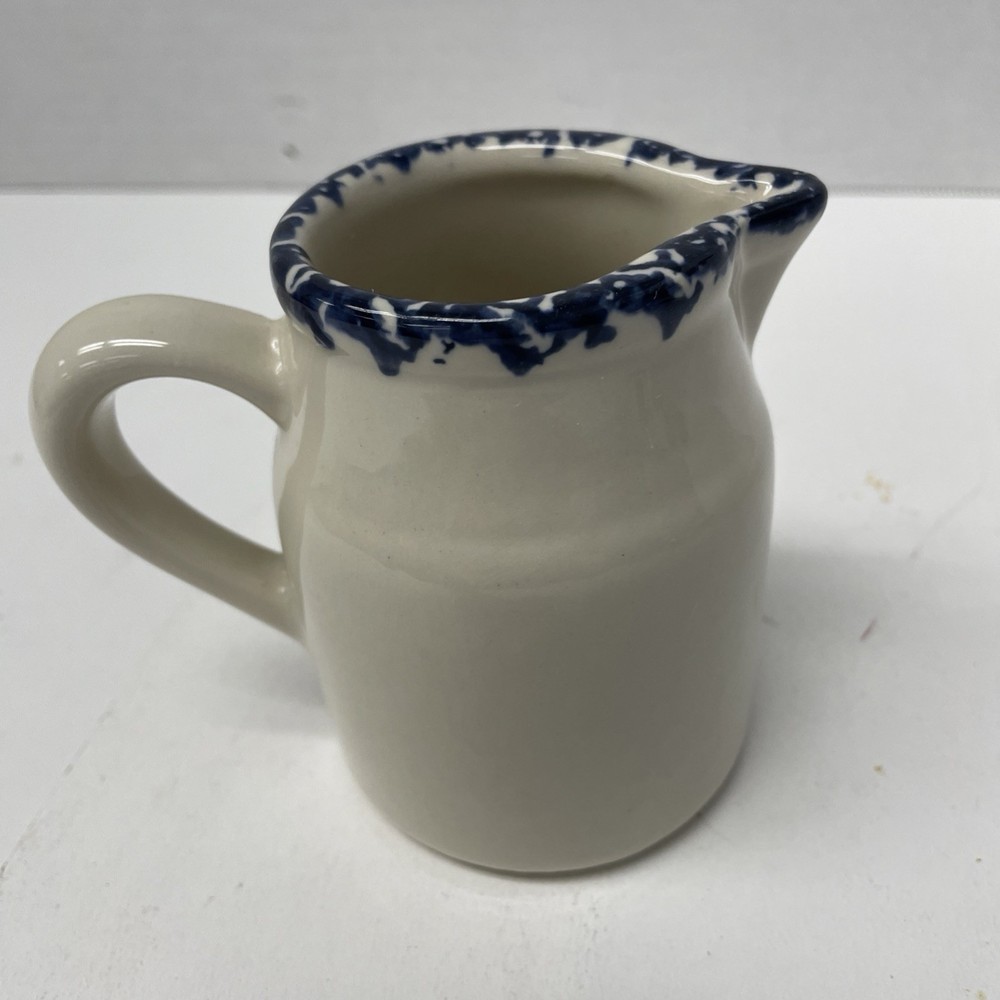 SMALL POTTERY PITCHER - Heart Wreath - WICKER PLUS LTD.