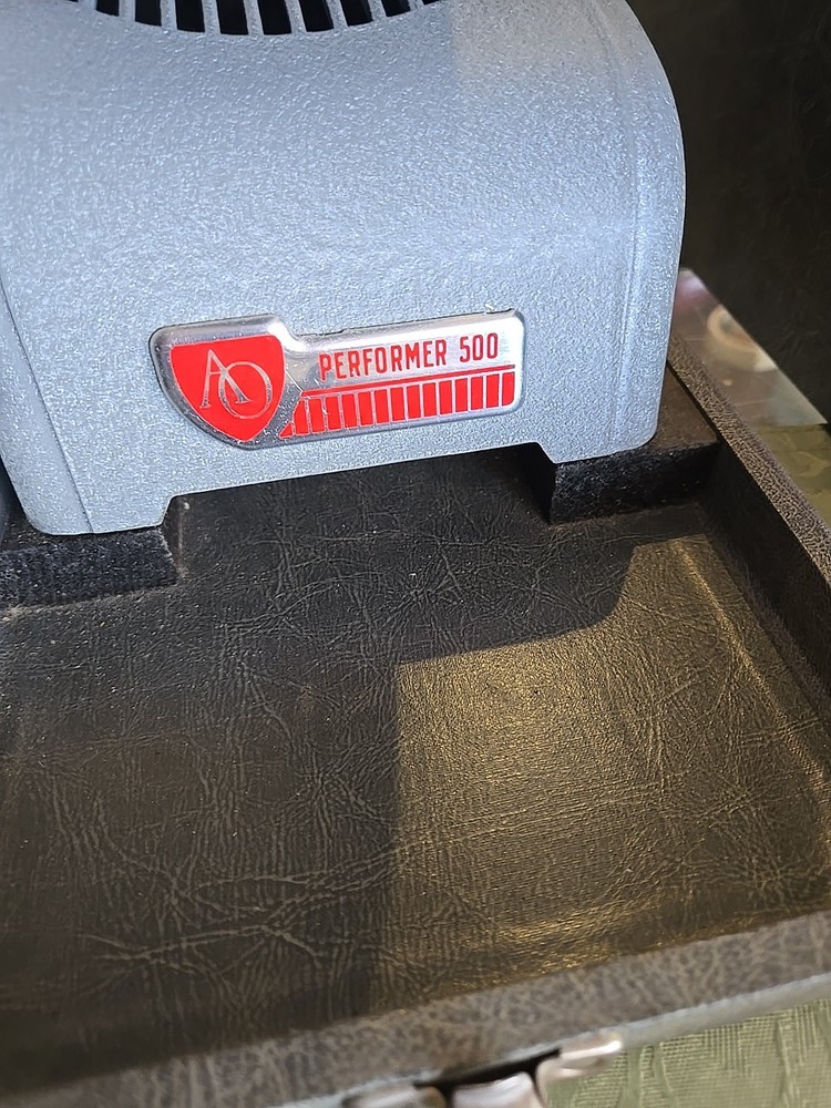 Vintage American Optical Preformer 500 Projector with Original Case