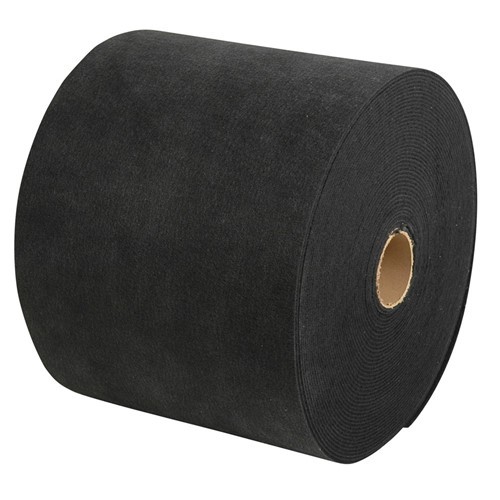 C.E. Smith Carpet Roll - Black - 18"W x 18'L (11349)