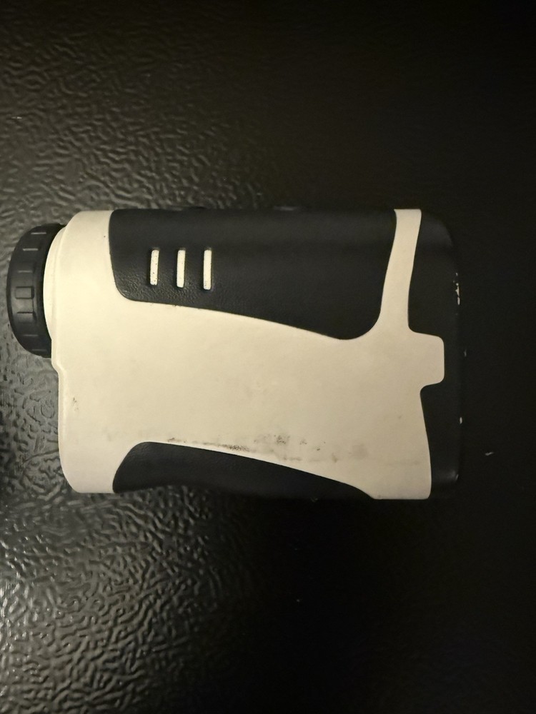 Blue Tees Golf Rangefinder Black/White with Case