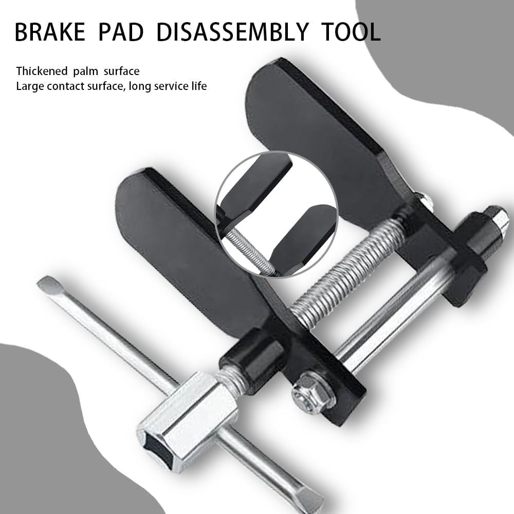 Brake Caliper Compression Tool, Heavy Duty Disc Brake Piston Adjuster Tool