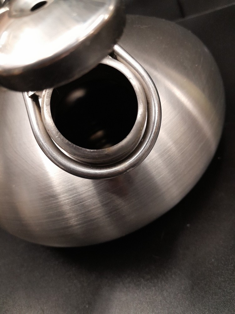 CHANTAL Tea Kettle SL37-loop Brs Brushed Stainless Loop Handle 1.8 Qt