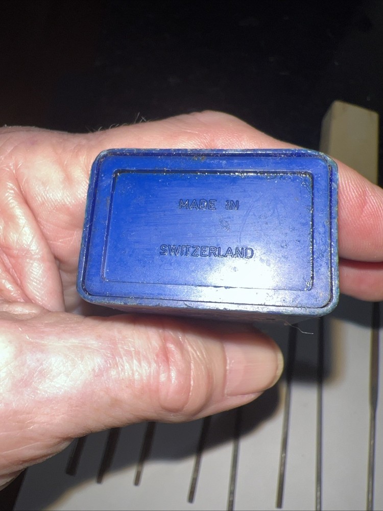 Set Of 11 Round Handle Needle Files In Case