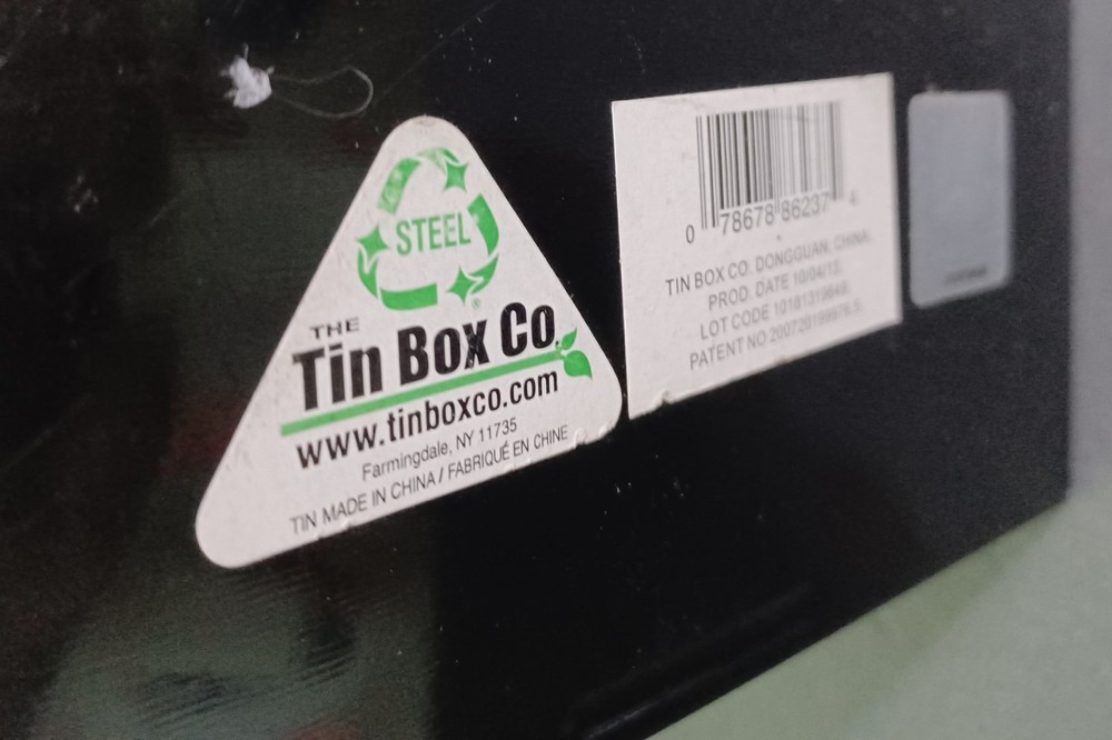 John Deere 4 Compartment Steel Utensil Caddy Tool Box New