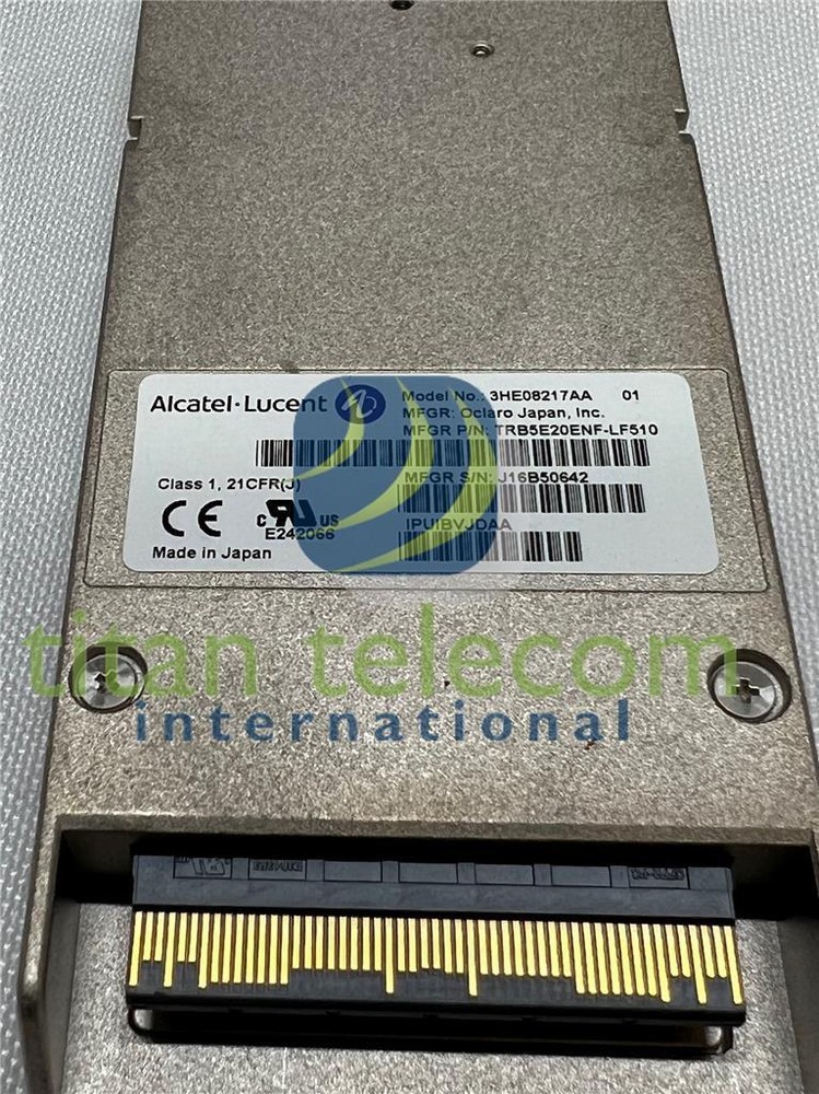 Alcatel-Lucent 3HE08217AA Single Mode 100Gbase-LR4 CFP2