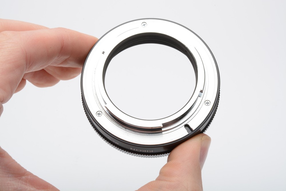 Kiron Reverse ring adapter 55mm to Nikon AI mount, Mint-
