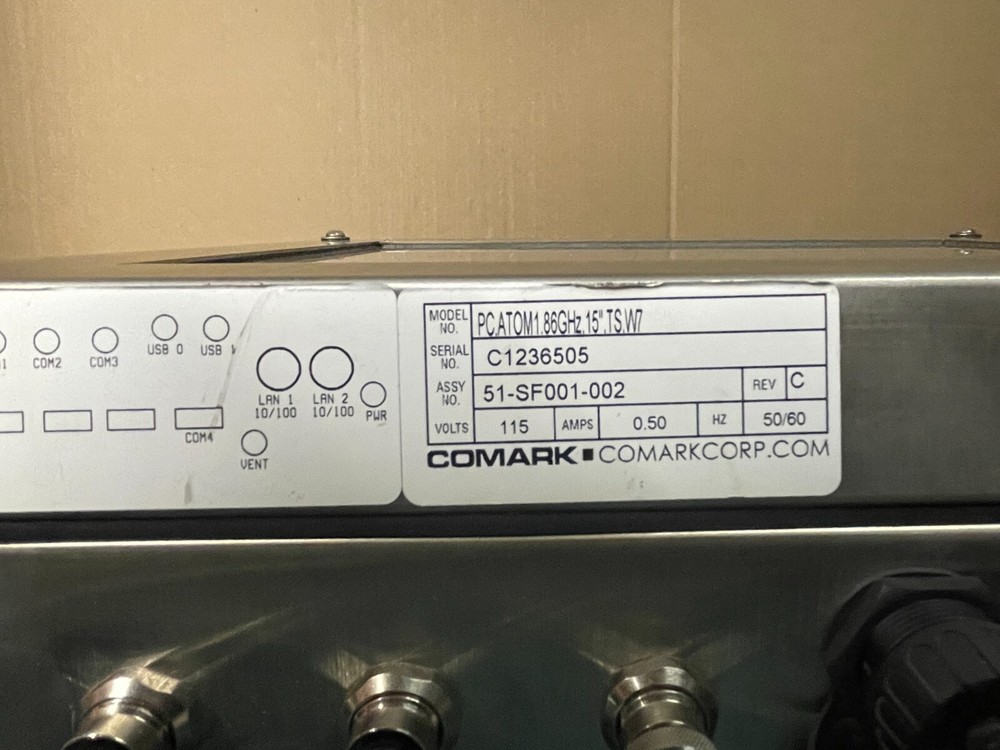Comark PC, Atom 1.86GHz, 15”, TS, Win 7 Industrial Computer Screen