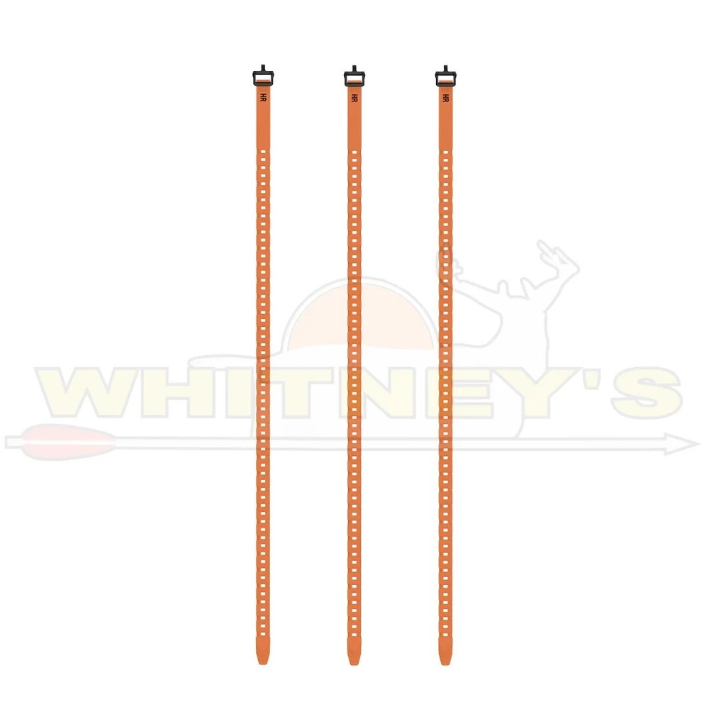 Half Rack Quick Straps - 36" - Orange - 3pk