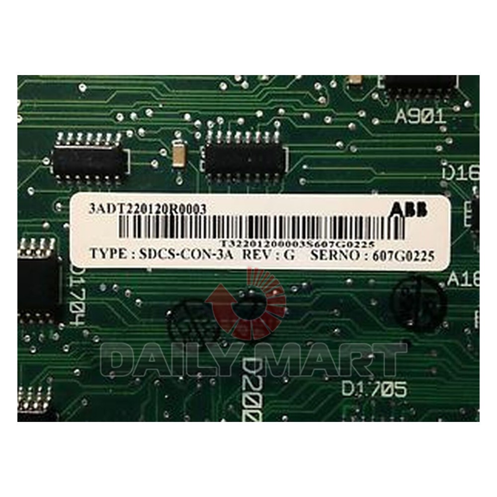 & Tested ABB DCS400 SDCS-CON-3A Control Board