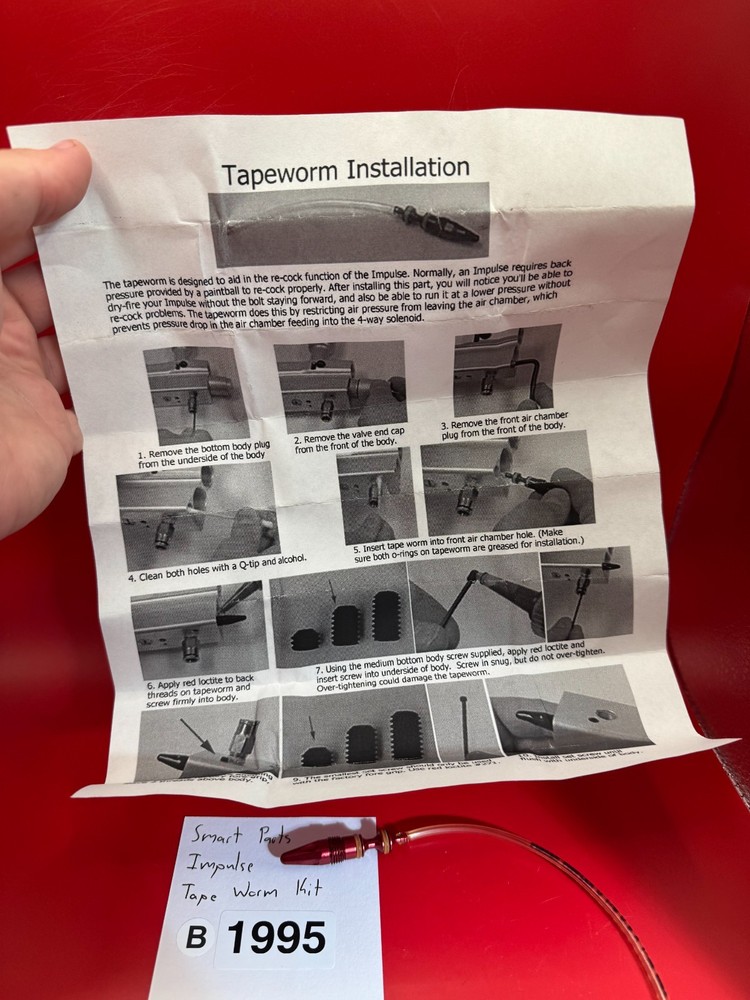 Smart Parts Impulse Tape Worm Kit