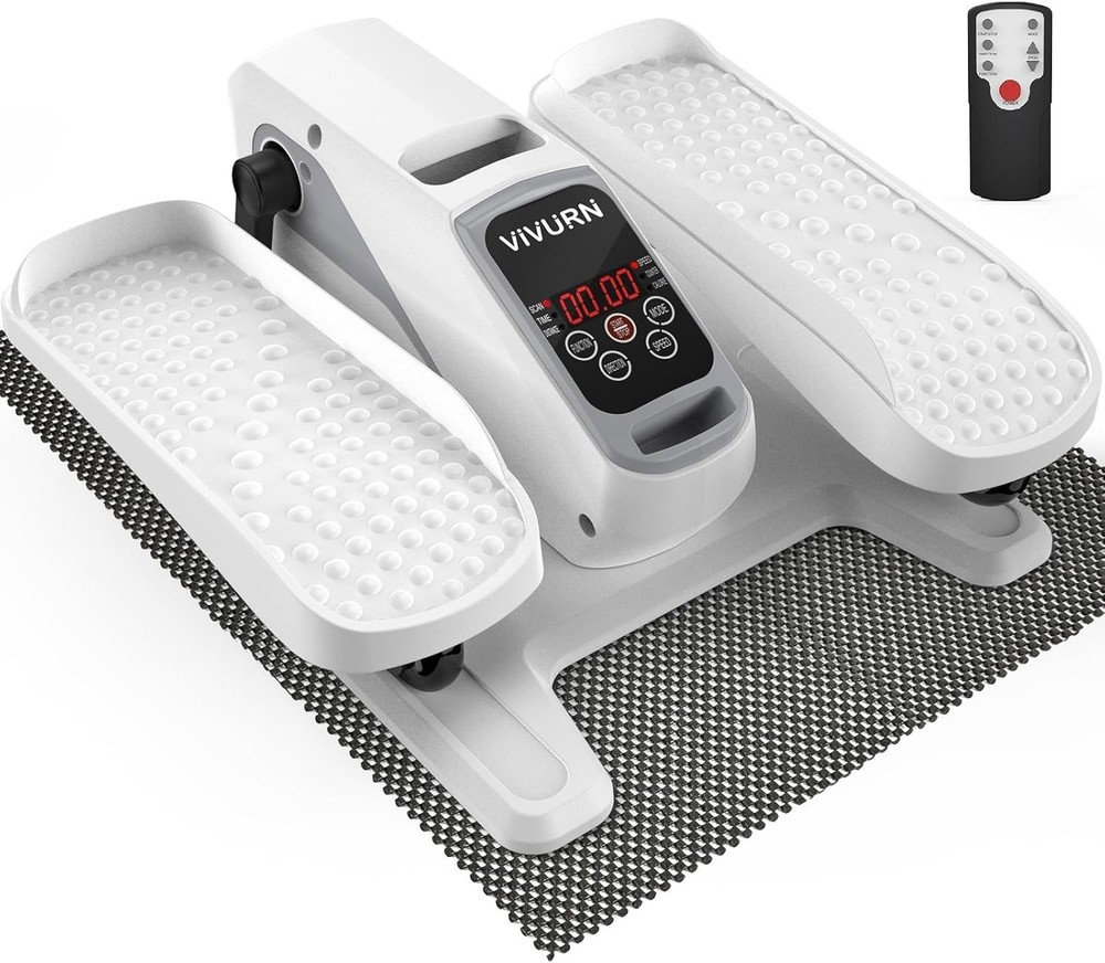 -018 Under Desk Elliptical 12 Speed 5 Modes Mini Motorized Leg Exerciser While