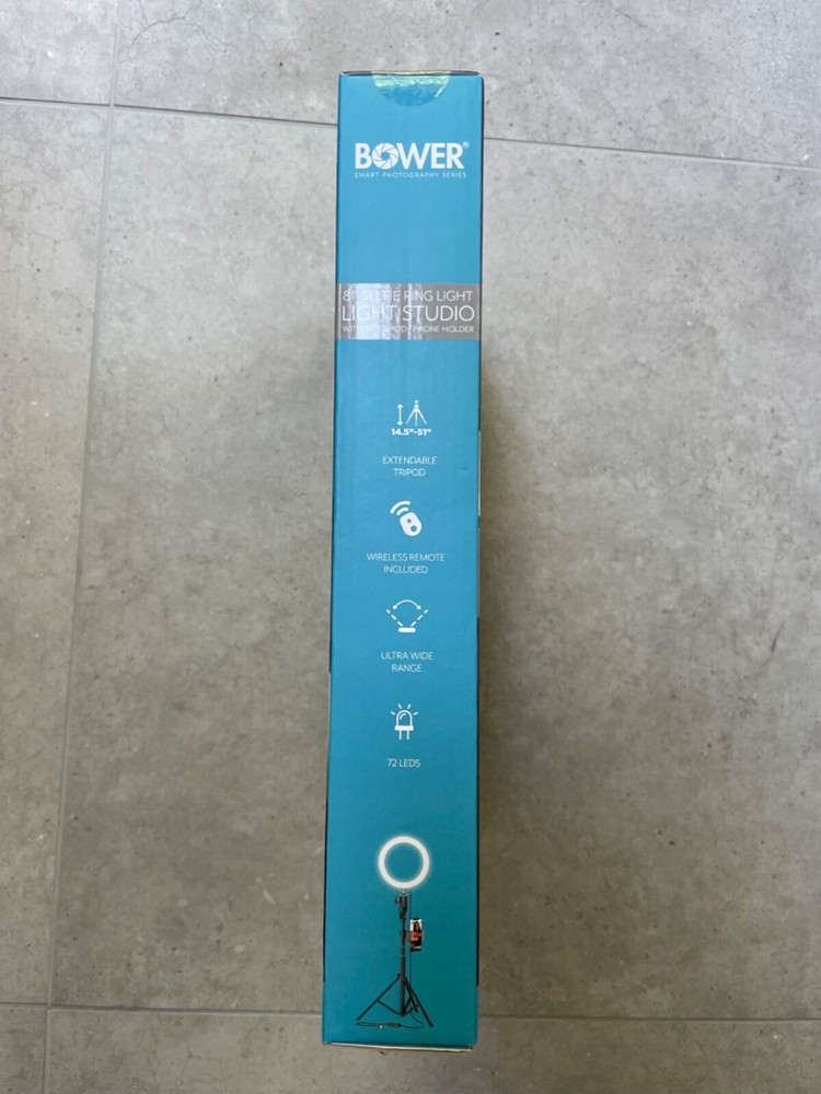 8‘’ Bower Selfie Ring Studio Light **Free Shipping