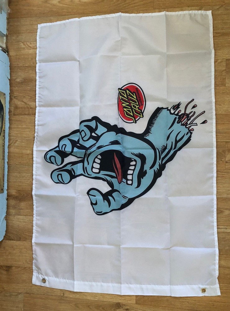 Santa Cruz Skateboard Flag