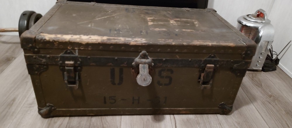1940's U.S.Army Footlocker