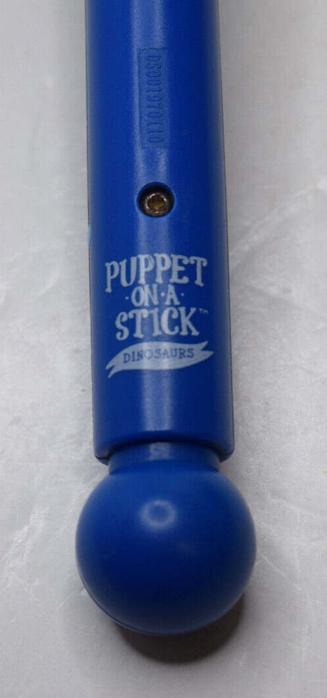 Dinosaur Stick Puppet on a Stick Blue Ankylosaurus