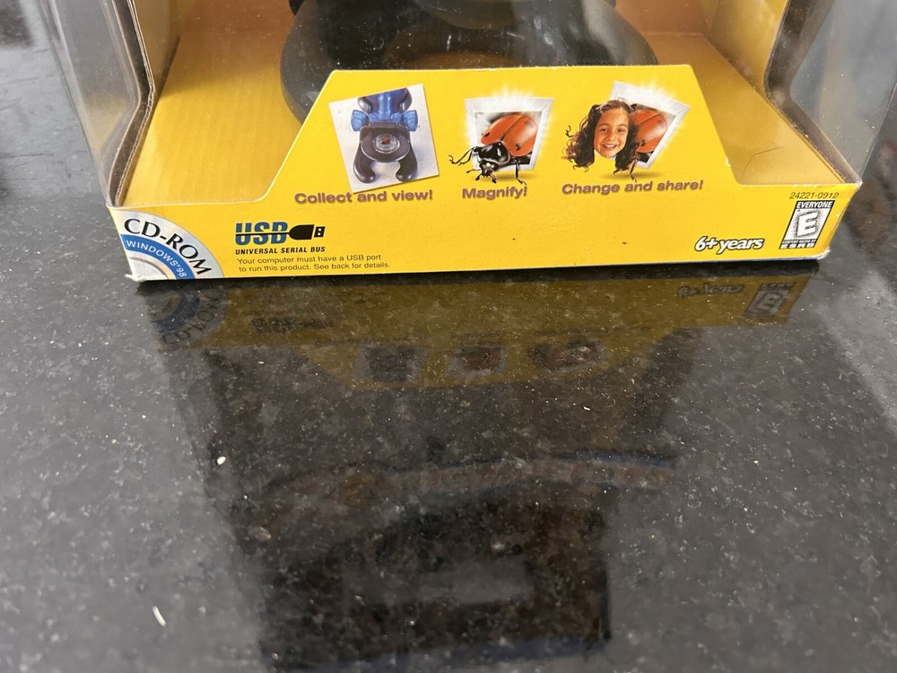 Intel Play QX3+ Computer Microscope Electronics Windows 2000, 98, 98 SE, ME VTG