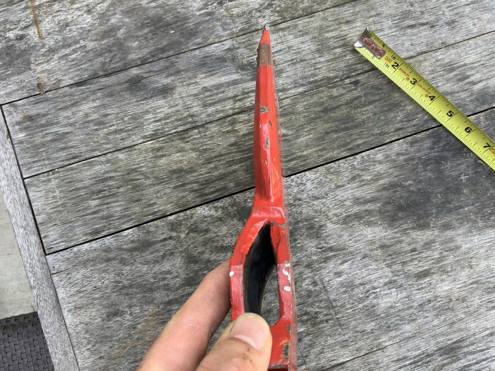 Vintage Large Broad Head Hewing Axe 6.5lbs