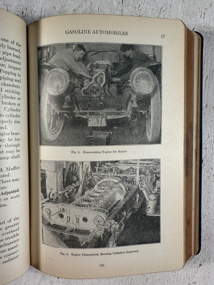 Antique Automobile Engineering General Reference Set 6 Vols 1922 1500 Engravings