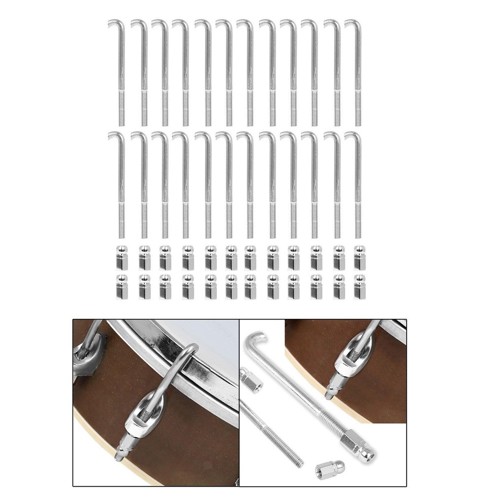 Banjo Hook and Nut Set Banjo Accessory Maintenance Tools