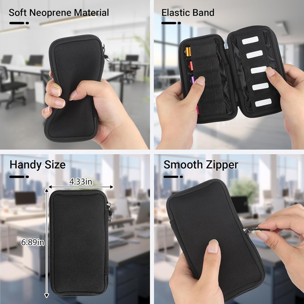Flash Drive Case USB Storage Case USB Holder Storage Bag for USB Flash Drive El