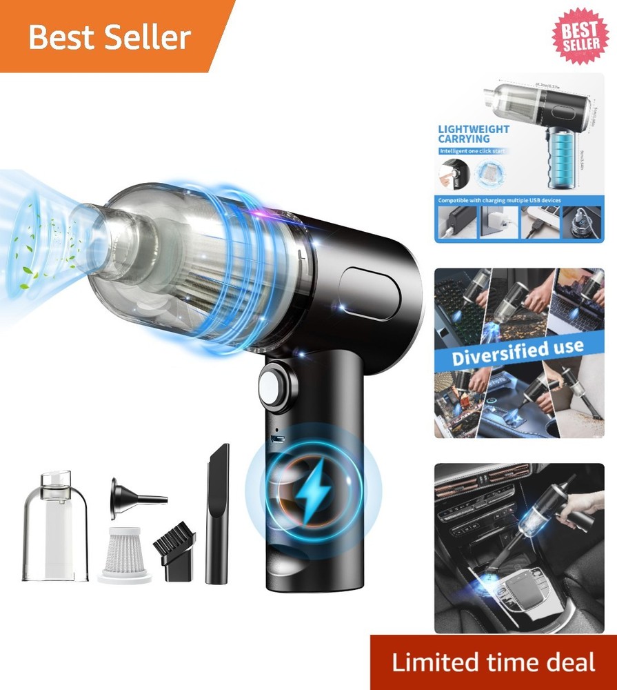 Handheld Air Duster & Vacuum Cleaner - Environmentally Safe & Portable Solution