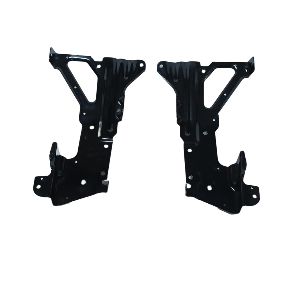Front Bumper Bracket for Silverado 1500 2016-2018 Black 2PC Left Right