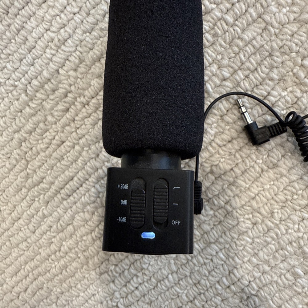 Video Camera Camcorder Stereo Microphone Model M105