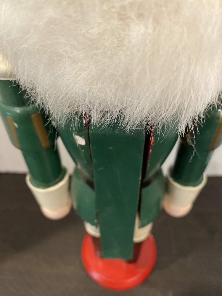 Nutcracker 15 in Green, Gold, Black, Blue