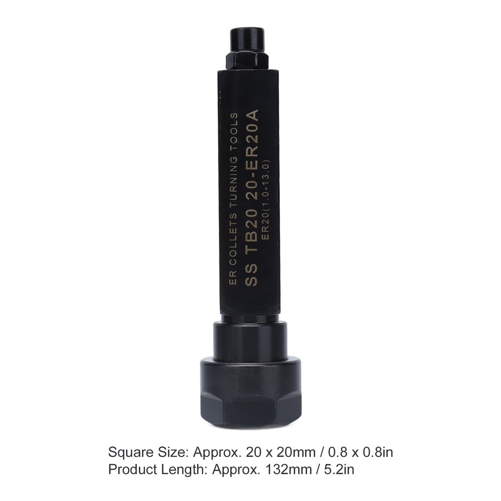 Auxiliary Tool Holder Square CNC Lathe Chuck Fixture Drill Bit Support For E CST