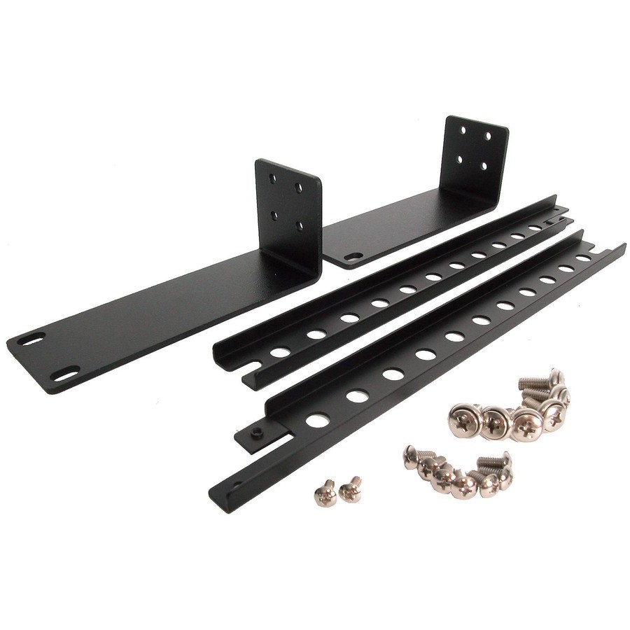 StarTech 1U Rackmount Brackets for KVM Switch (SV431 Series) - Black