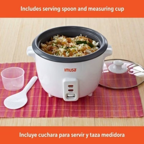 IMUSA Rice Cooker White