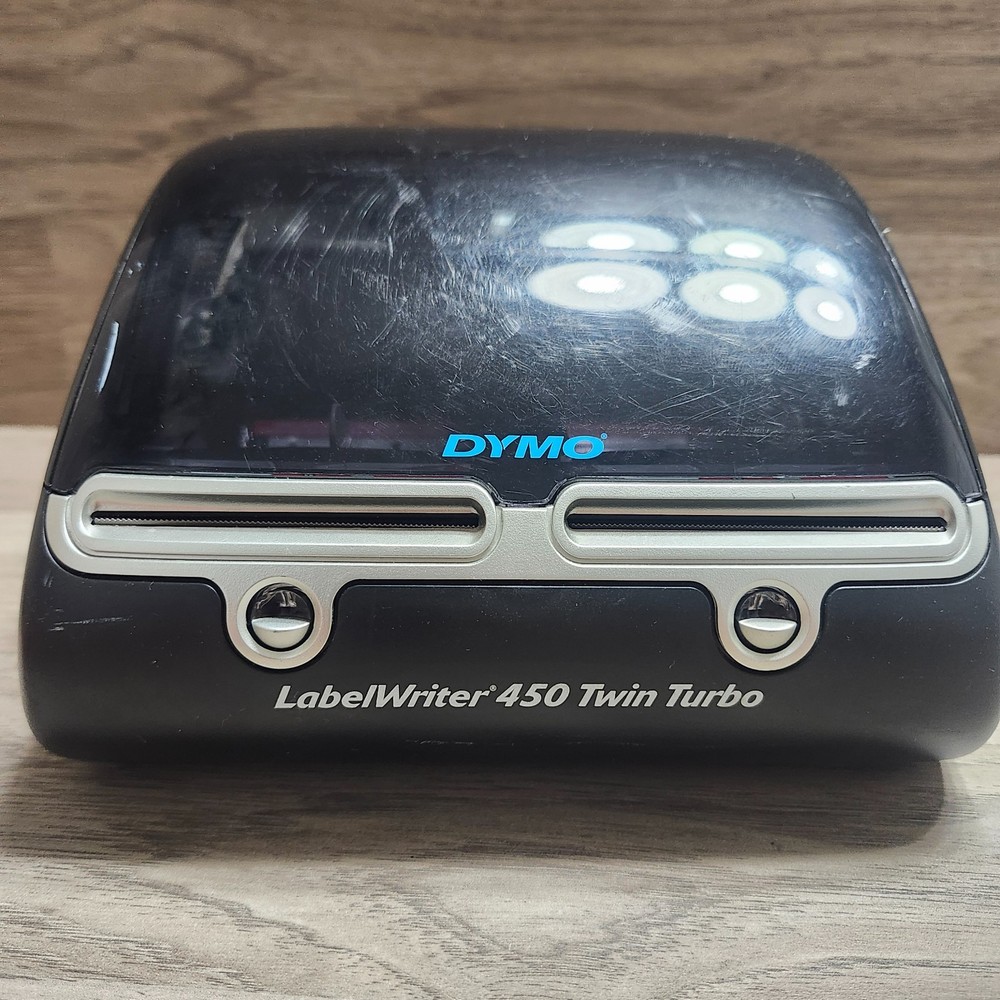 DYMO LabelWriter 450 Twin Turbo Thermal Label Printer Bundle NO rollers