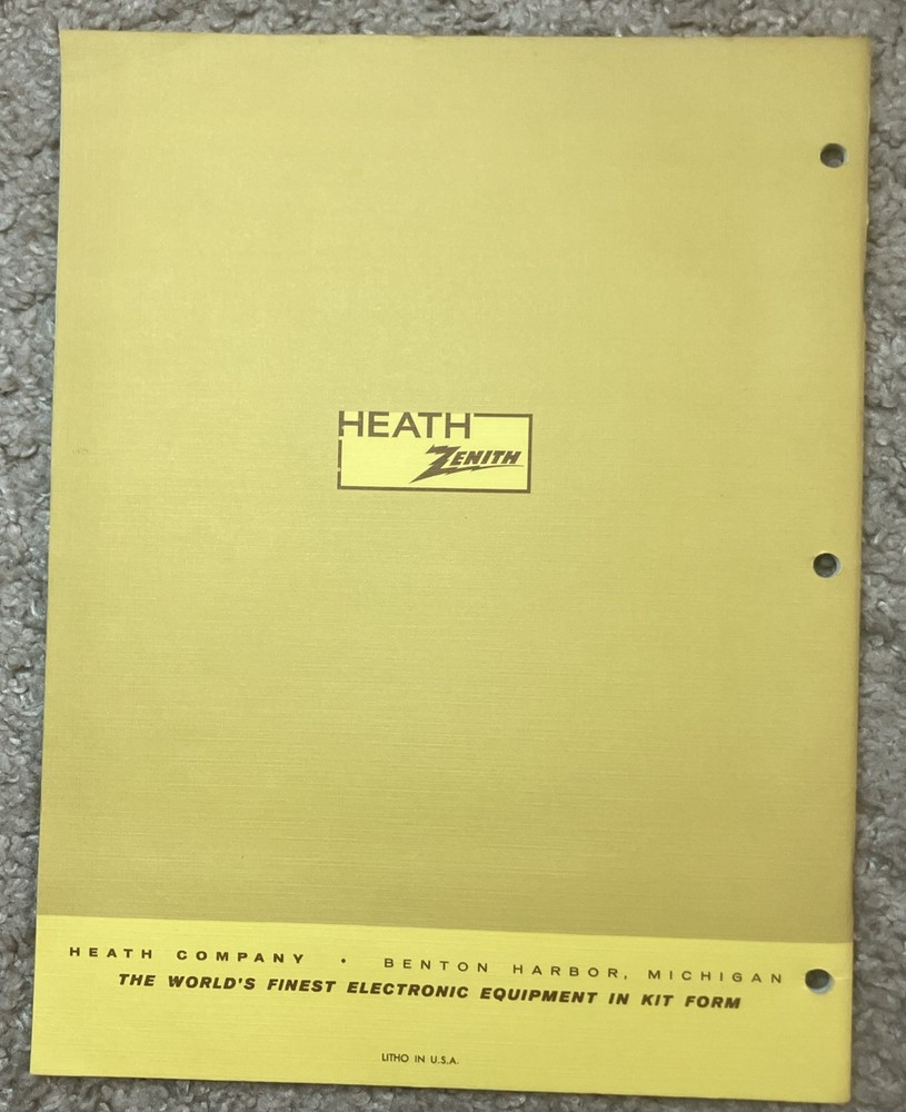 Heathkit HA8-8 Manual Extended Configuration Board