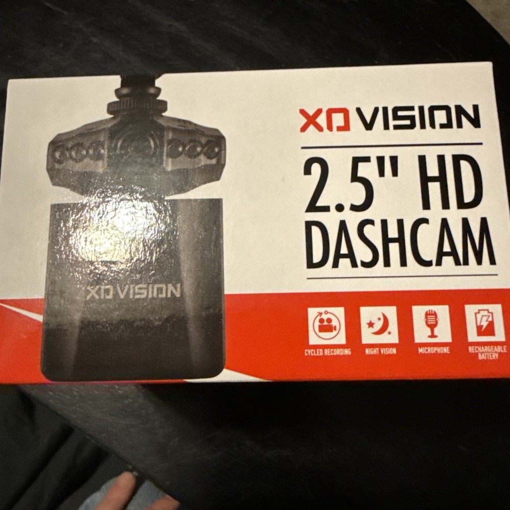 DP Audio Video 2.5" HD Dash Cam with Night Vision