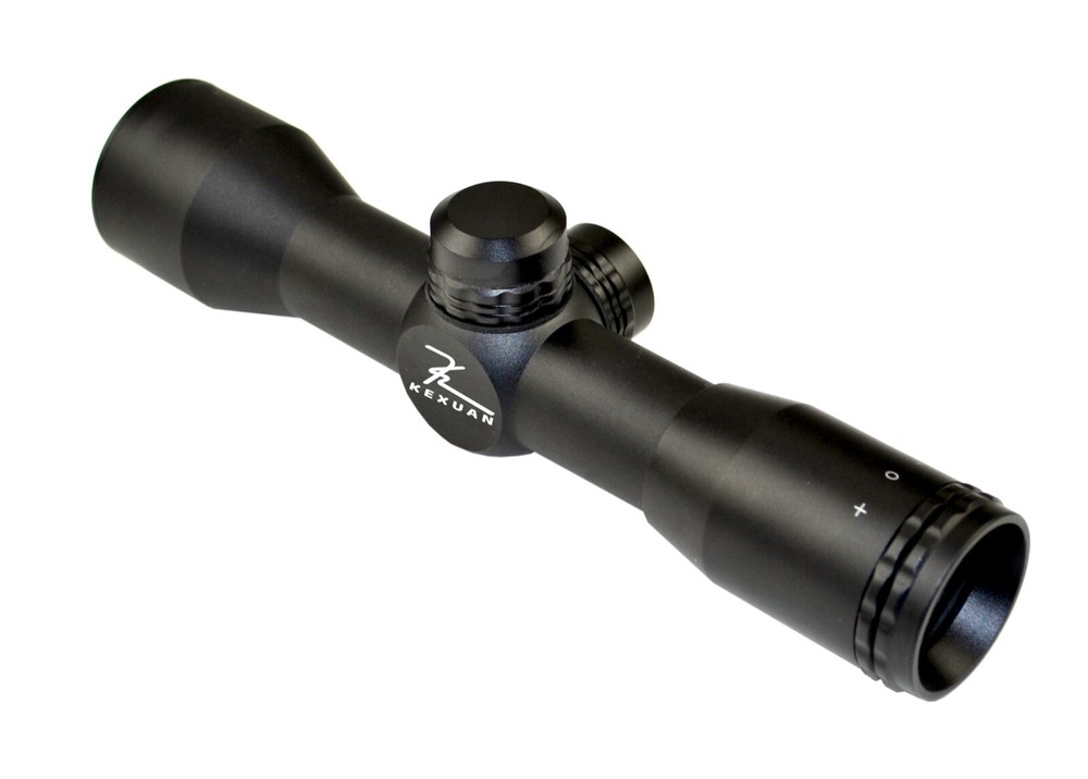 Kexuan Tactical compact rifle scope mini scope 4X32 with rings