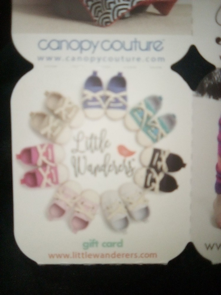 $60 Little Wanderers Gift Card
