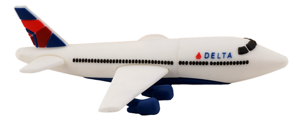 Flash Drive Delta Airplane (2 Pack, 2GB each) 3.0 USB Sticks