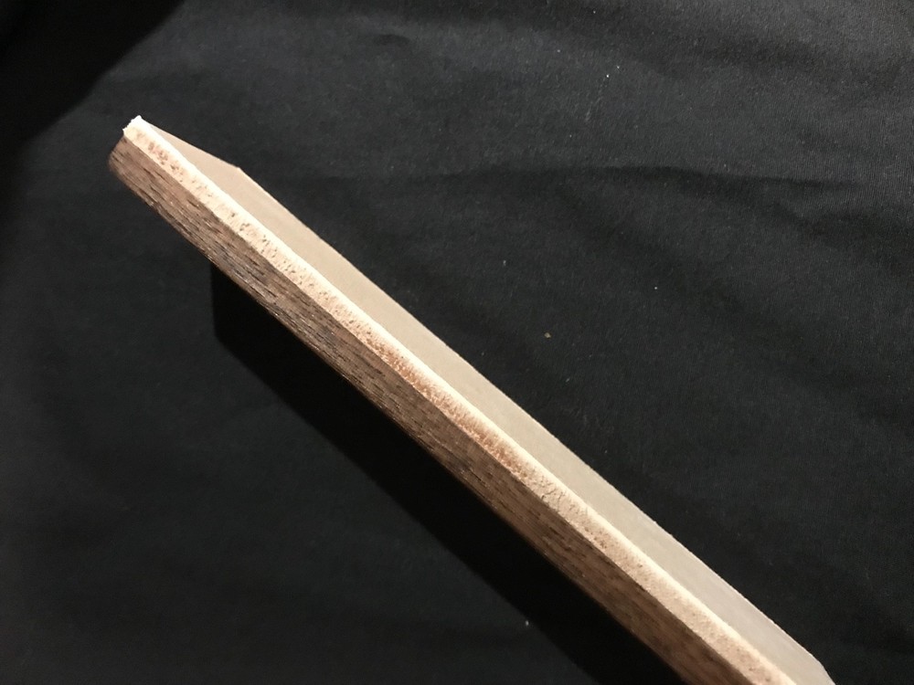 Standard Walnut and 10oz Leather Micro Pocket Knife Tools Razor Strop/Sharpener