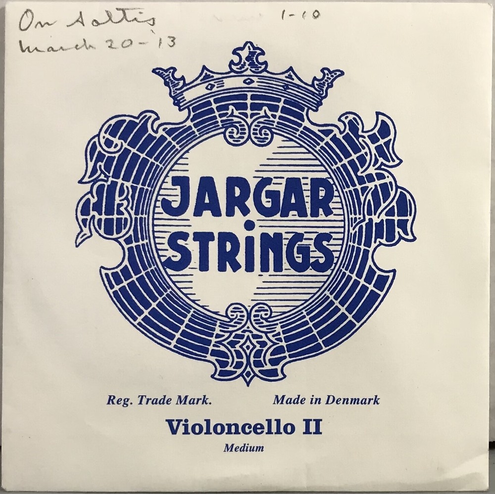 JARGAR STRINGS - Violoncello II - Medium Tension  - Made in Denmark - NOS
