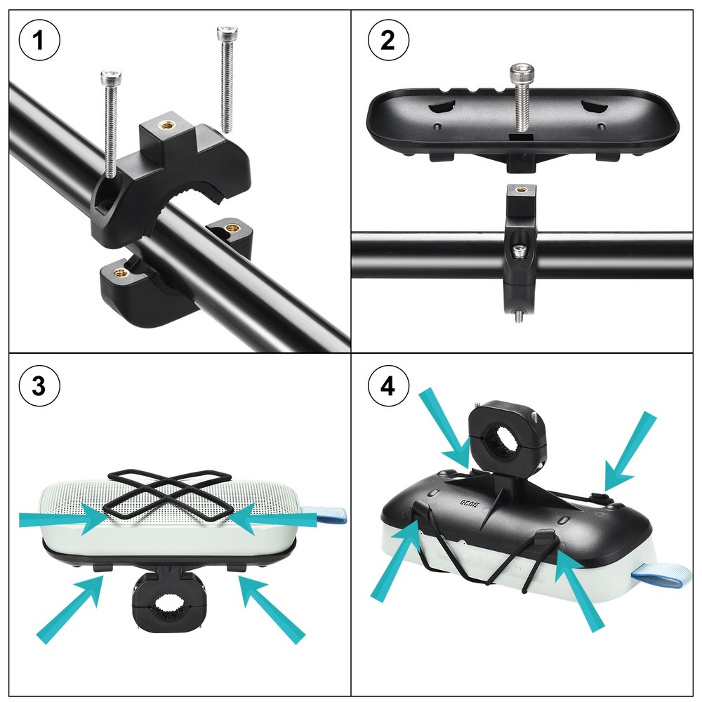 Fixed Bracket For Bose SoundLink FLEX 1 2nd Gen Speaker MTB Bicycle Mount Holder