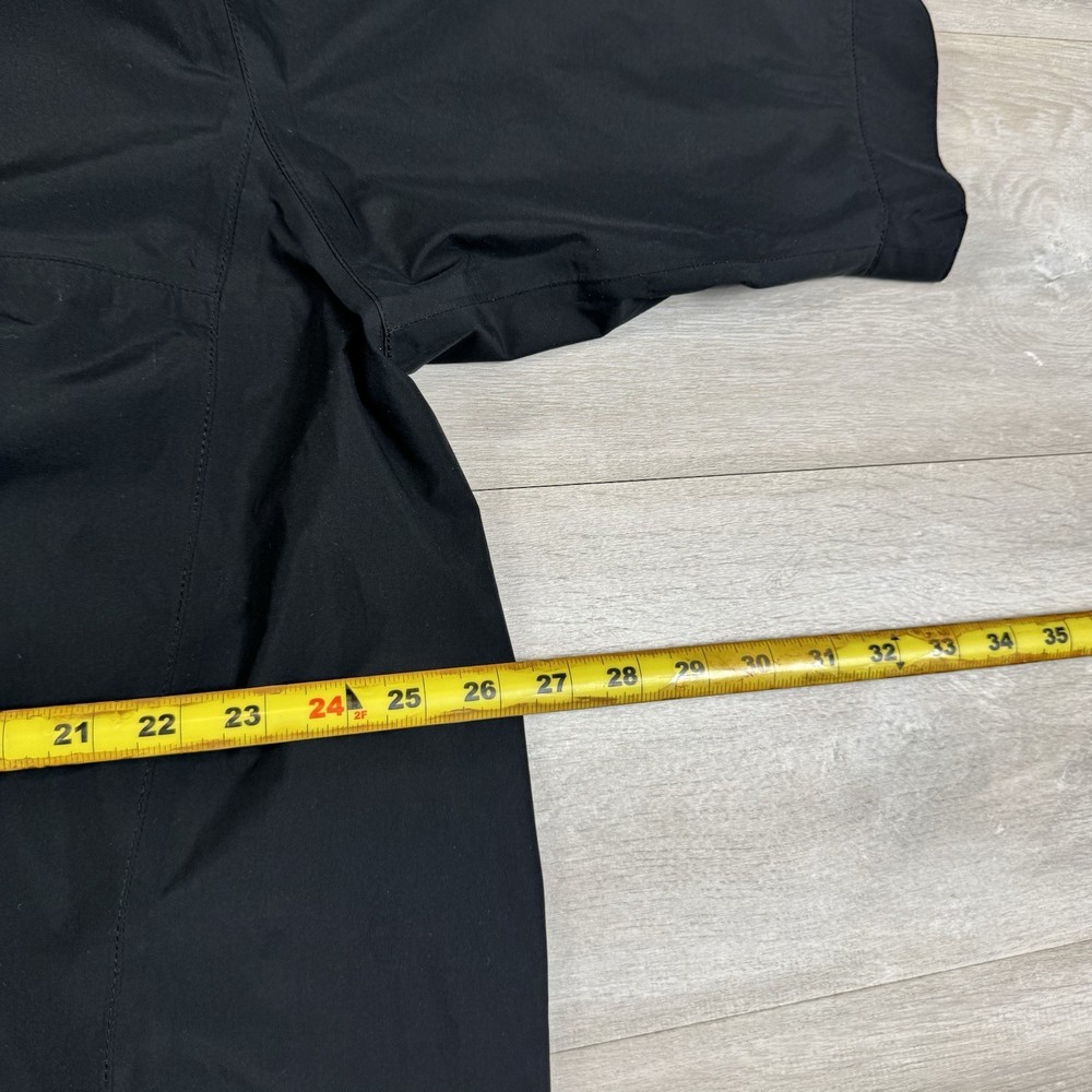 Zero Restriction Golf Quarter Zip Short Sleeve Performance Pullover Black Mens L
