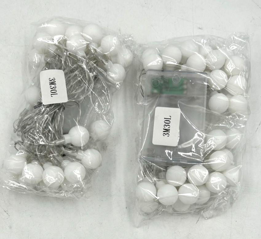 2 pak 30ct LED Globe String Lights In Box