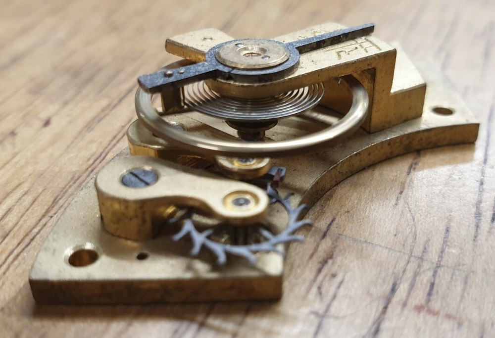 Large Sized Curved Platform Escapement