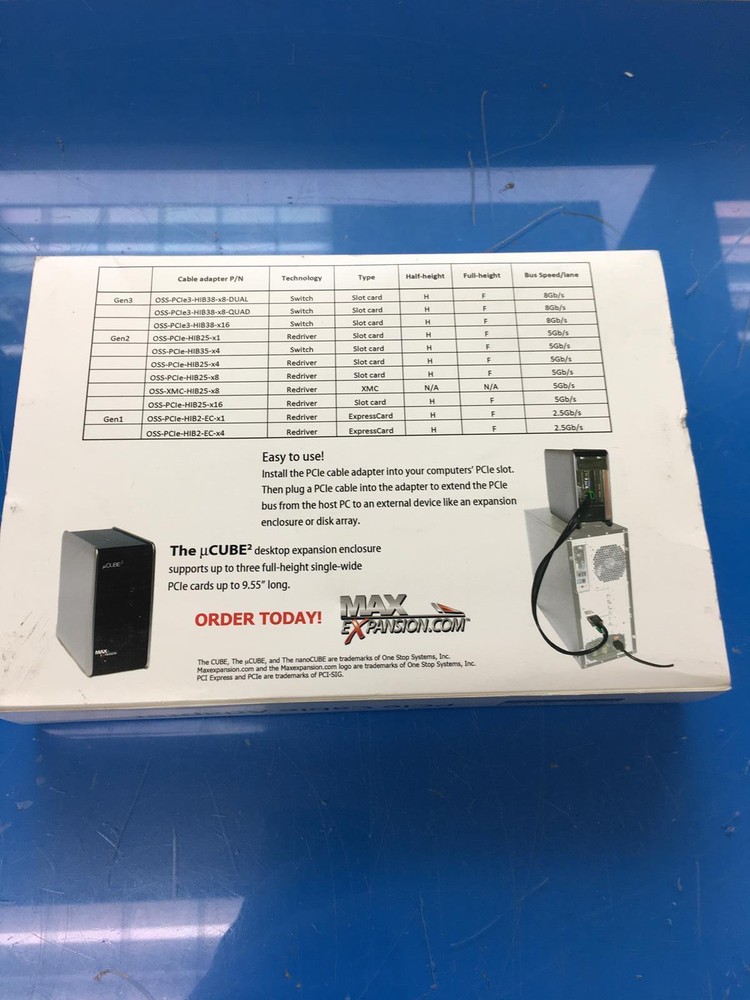 ONE STOP SYSTEMS OSS-PCIE-HIB38X16-H-HALF HOST INTERFACE BOARD