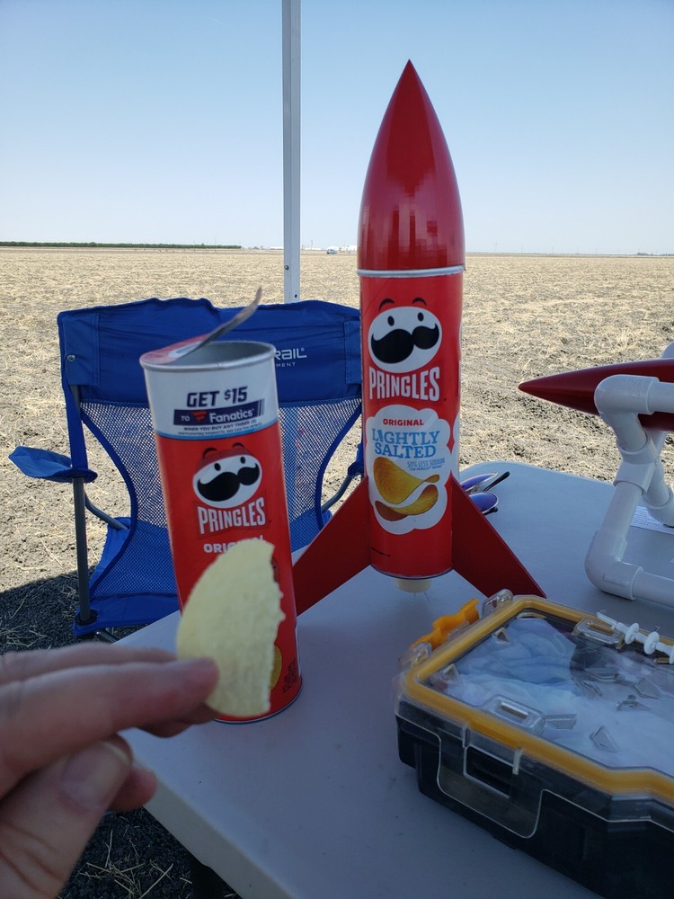 Pringles Can rocket conversion kit - Build your own Pringles rocket! 29mm motor!