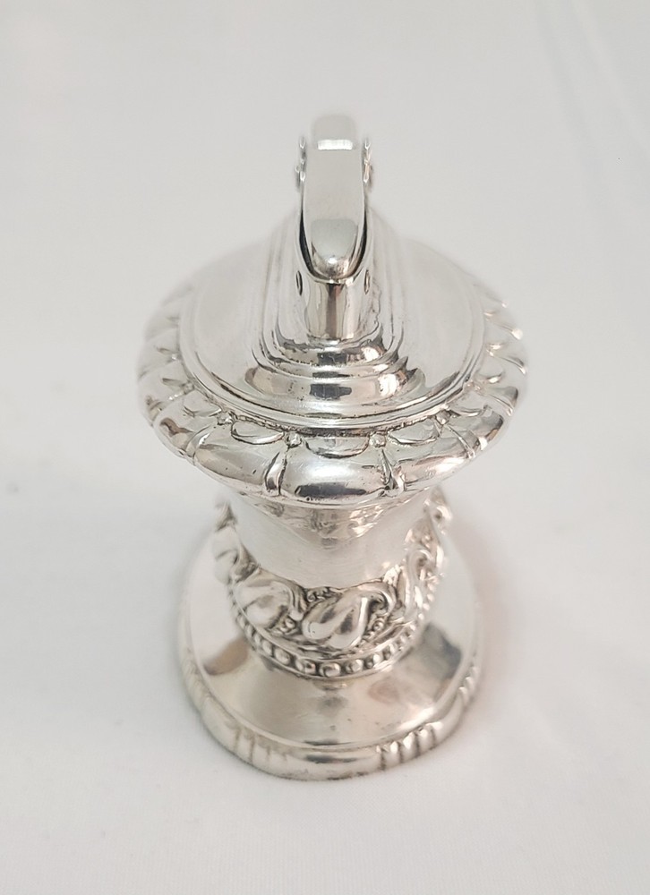 Vintage Silver Plate Ronson "WALDORF" Table Lighter Working Condition