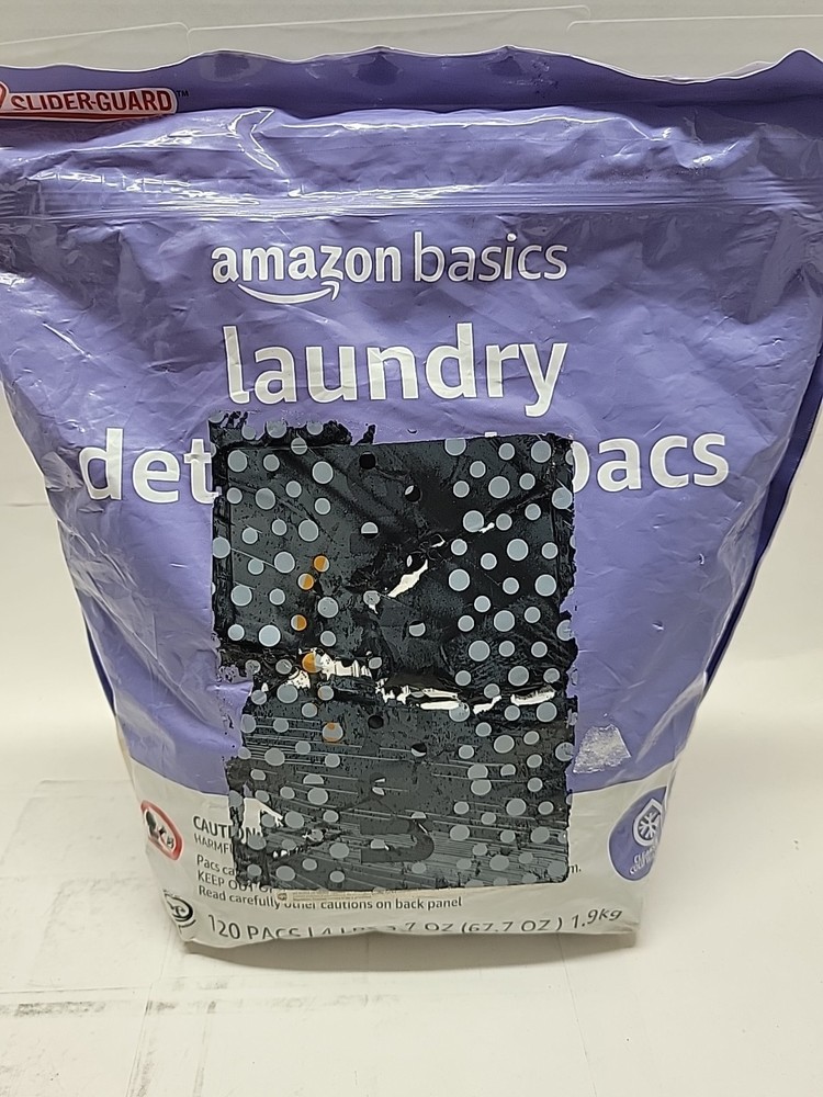 Amazon Basics Laundry Detergent Pacs, Lavender Scent, 120 Count