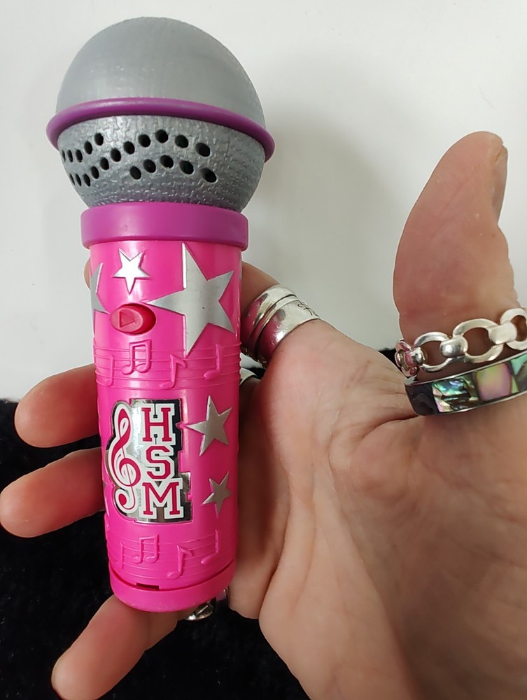 High School Musical Microphone Mattel RARE