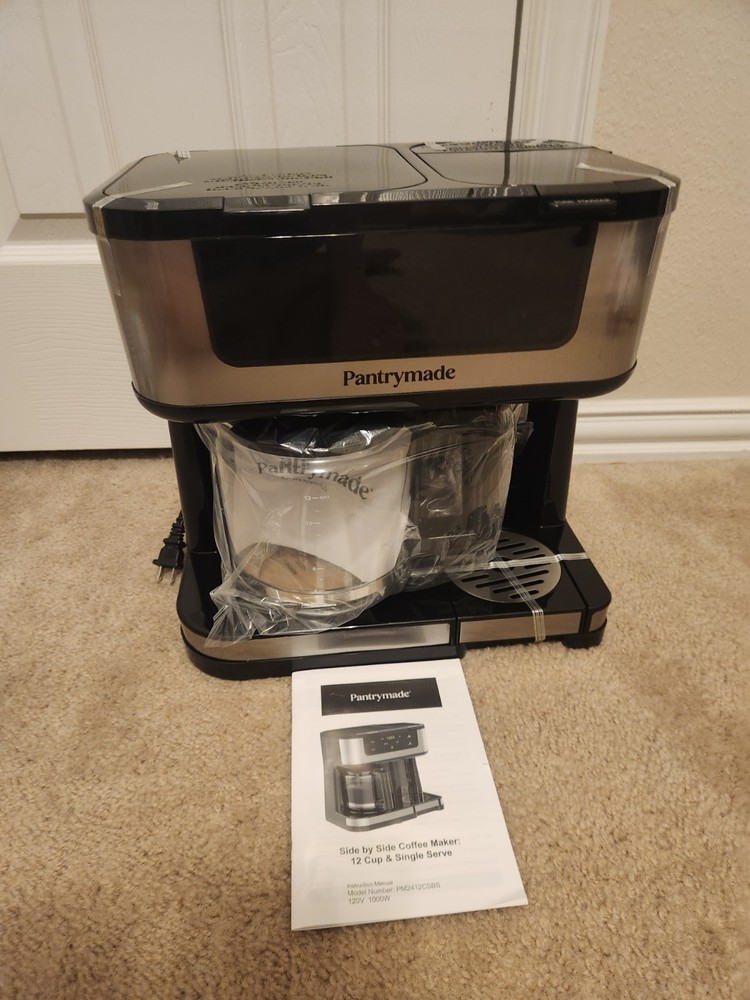 Deluxe 12-Cup Coffee Maker & Single Serve Brewer Programmable K-Cup Compatible
